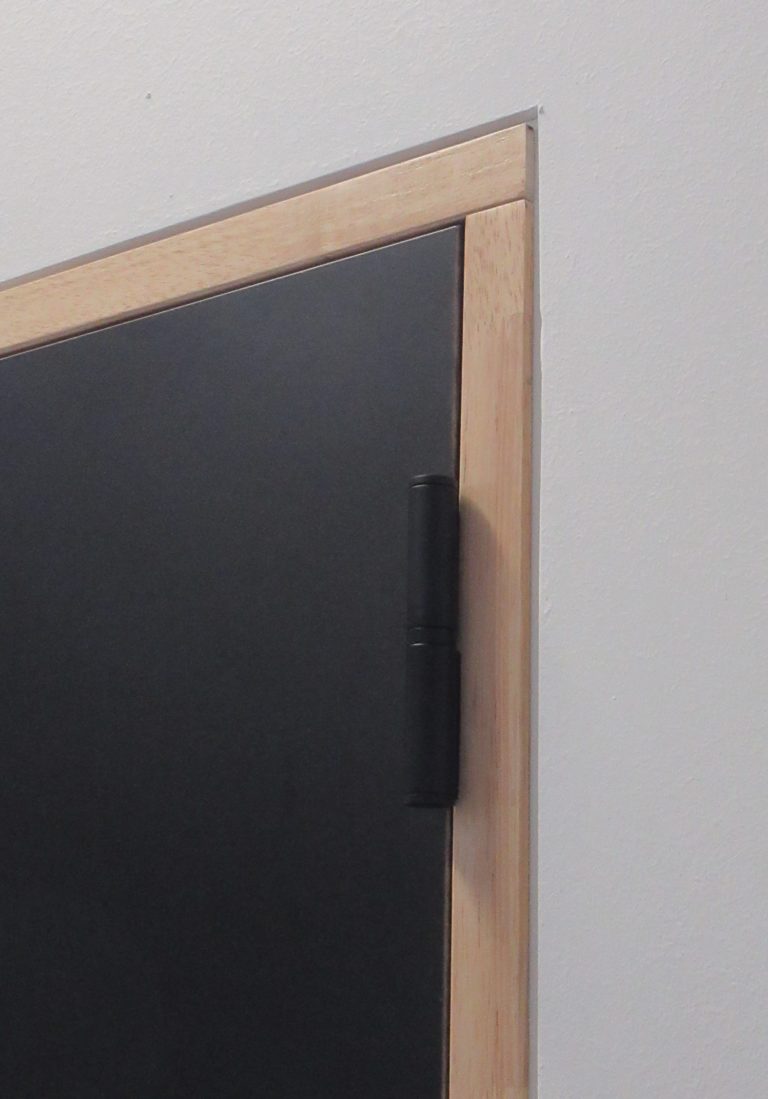 rubberwood block frame corner hinge side